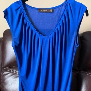 Blue shirt sleeves blouse The Limited XS